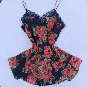 Vintage Victoria’s Secret sheer floral slip